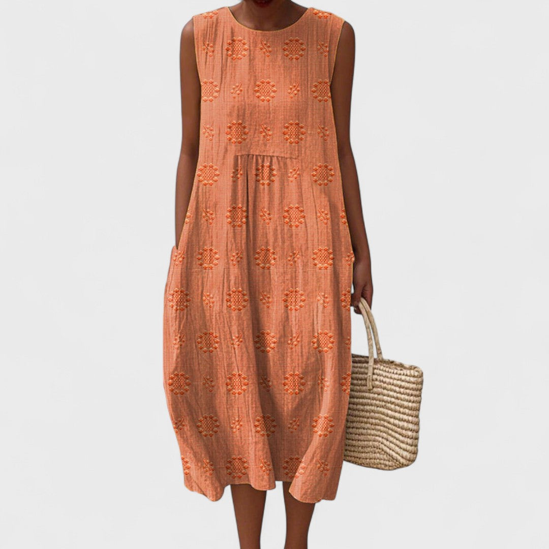 Aikaterini | Abito Casual Chic con Tasche