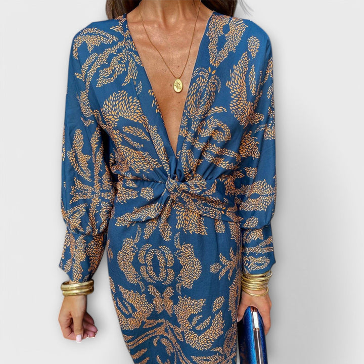 Oriana | Elegante vestito con maniche lunghe