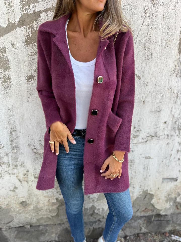 Elodie | Cappotto Elegante con Rever