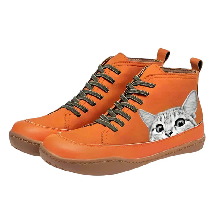 Alice | Stivaletti in Pelle per Amanti dei Gatti