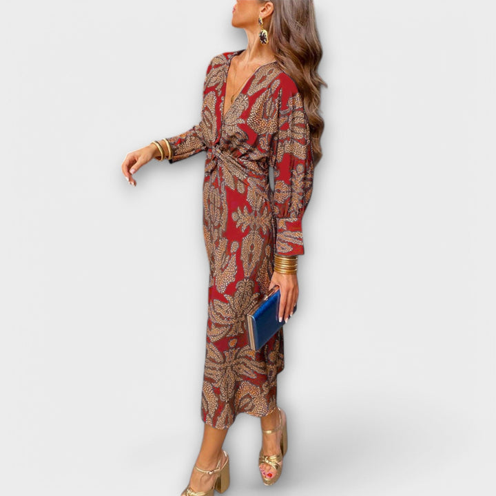 Oriana | Elegante vestito con maniche lunghe