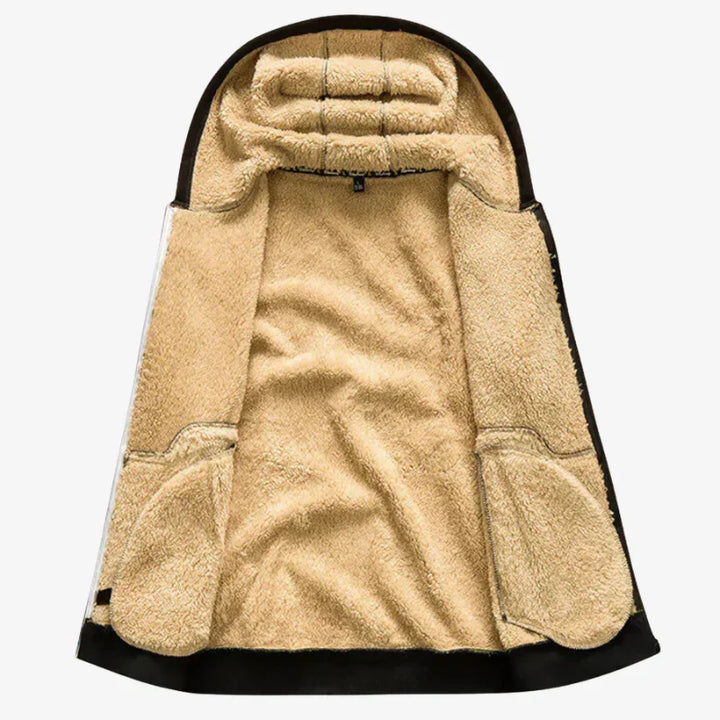 Victor | Felpa con cappuccio in pile premium
