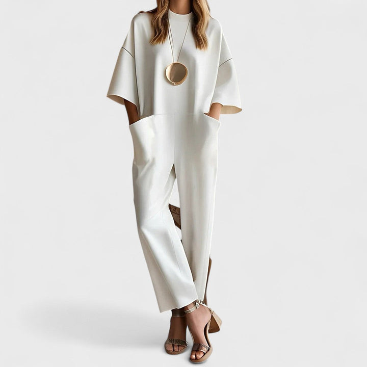 Emmy | Tuta elegante a maniche corte