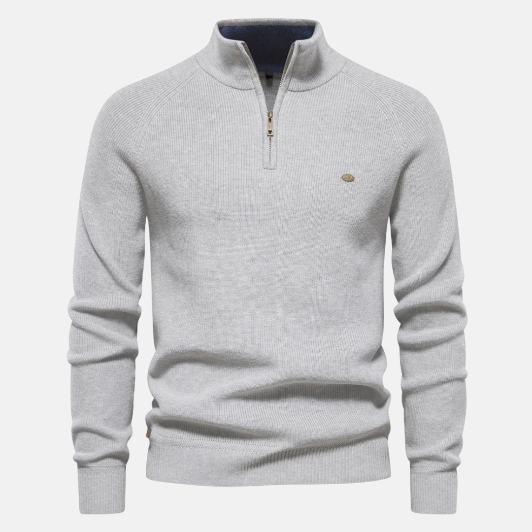 Maglione con Mezza Zip IRVIN