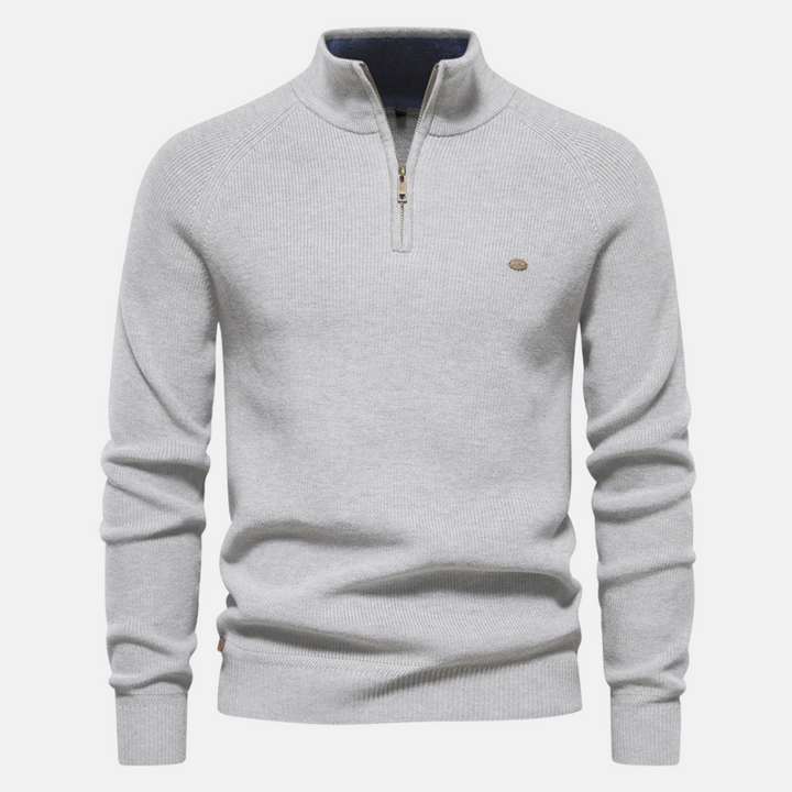 Maglione con Mezza Zip IRVIN