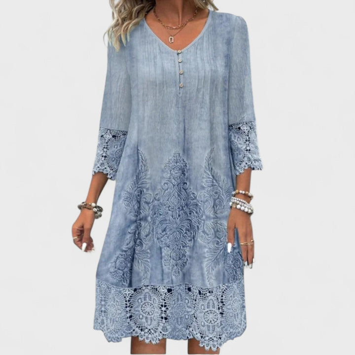 Helle | Elegante abito in pizzo