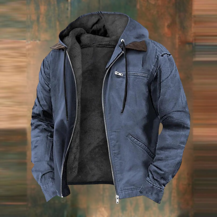 Ryder™ | Giacca con Cappuccio Foderata in Sherpa da Uomo