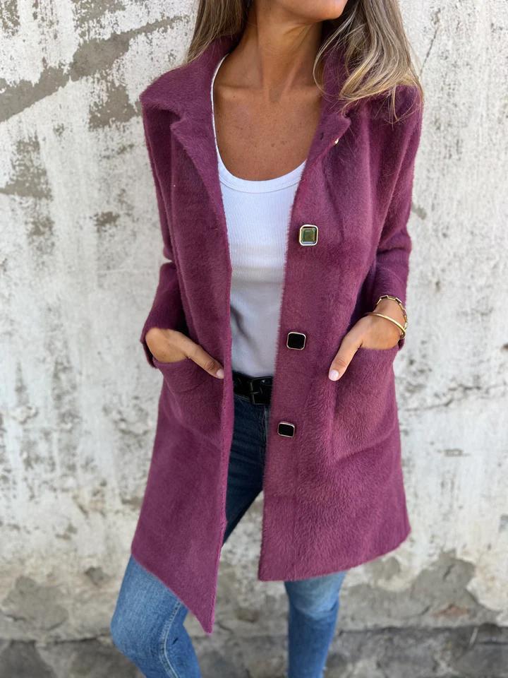Elodie | Cappotto Elegante con Rever