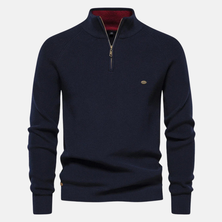 Maglione con Mezza Zip IRVIN