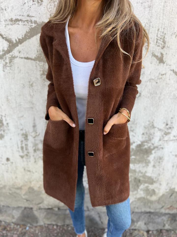 Elodie | Cappotto Elegante con Rever