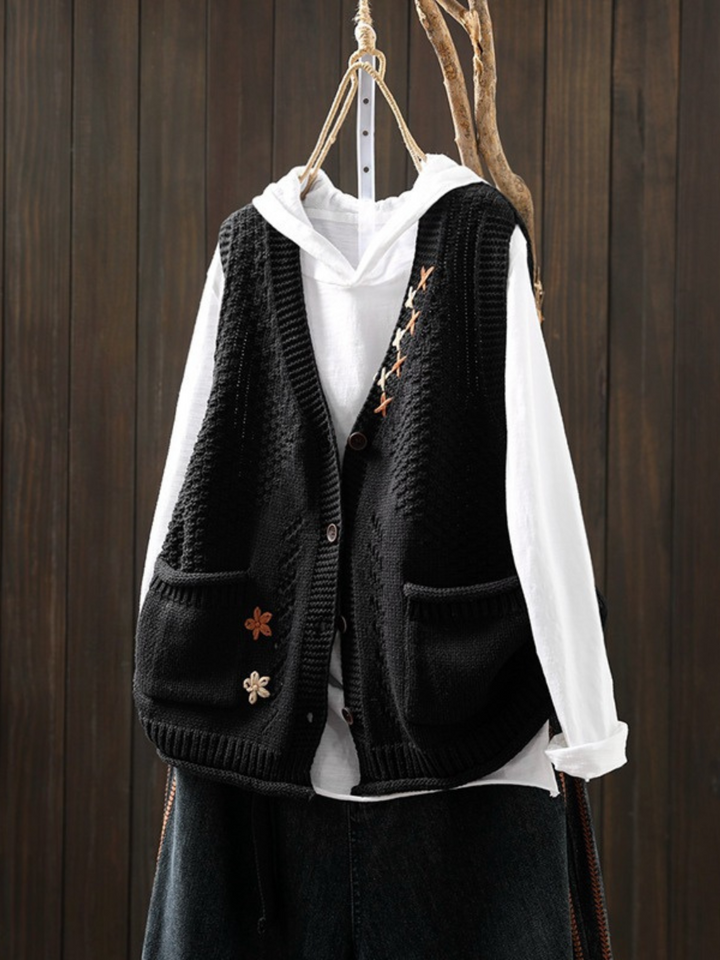 FLORIANNE | GILET IN MAGLIA