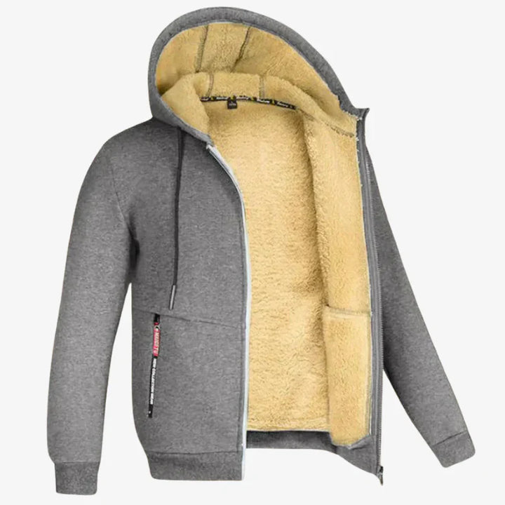 Victor | Felpa con cappuccio in pile premium