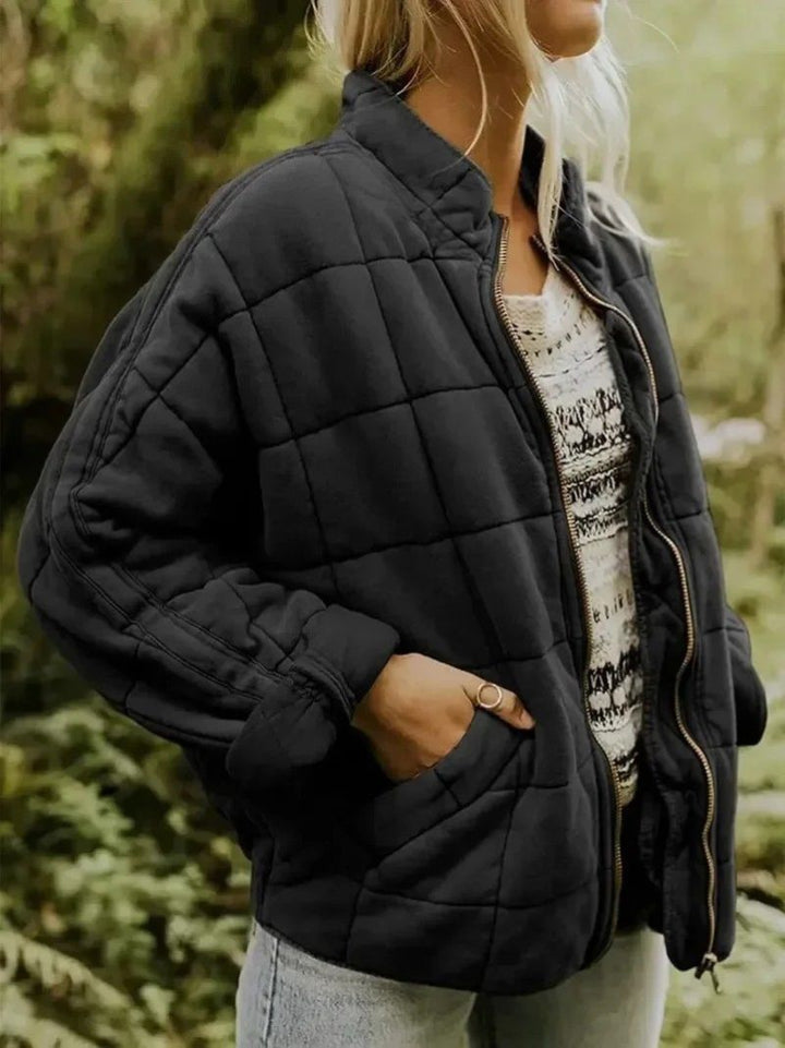 Narcisa | Giacca foderata con un elegante look oversize.