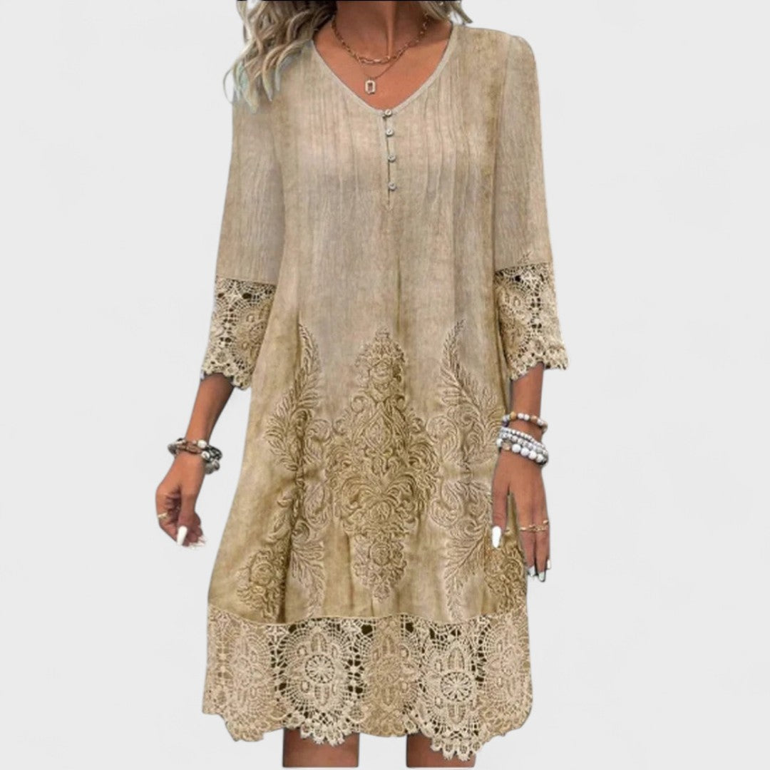 Helle | Elegante abito in pizzo