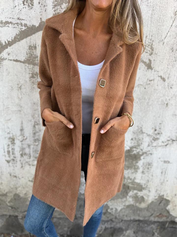 Elodie | Cappotto Elegante con Rever