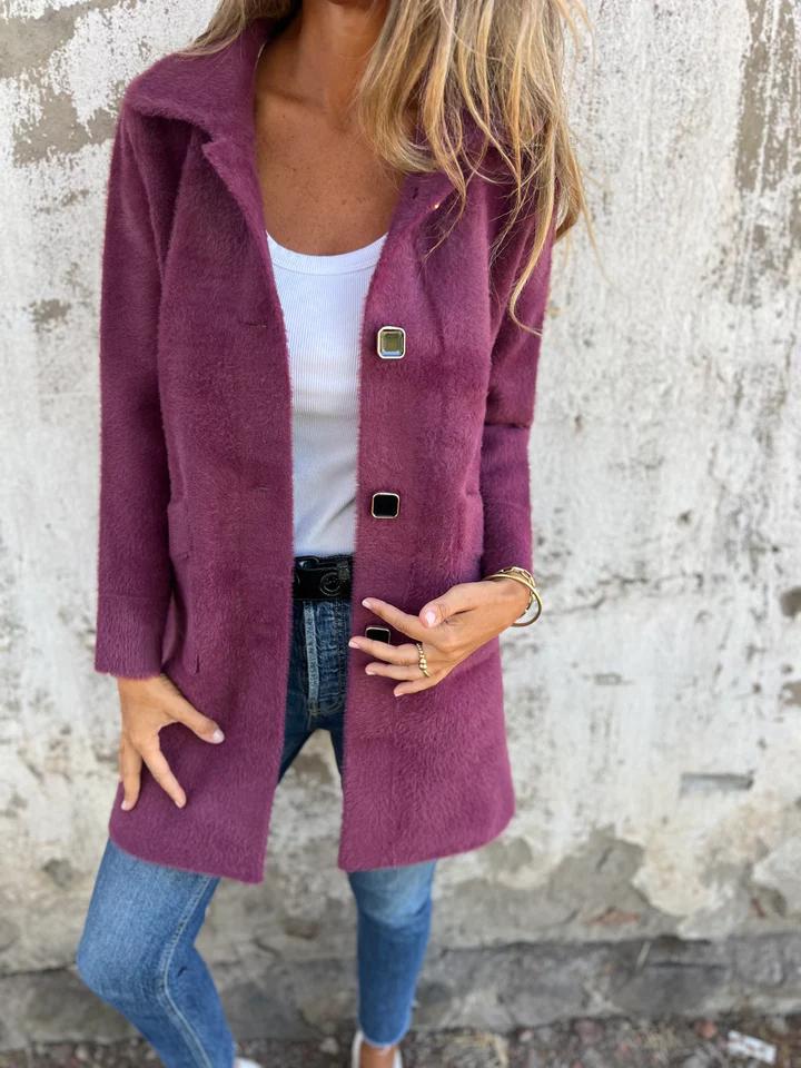Elodie | Cappotto Elegante con Rever