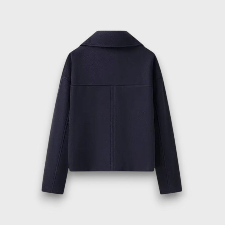 Pinalle – Cappotto corto con colletto a revers