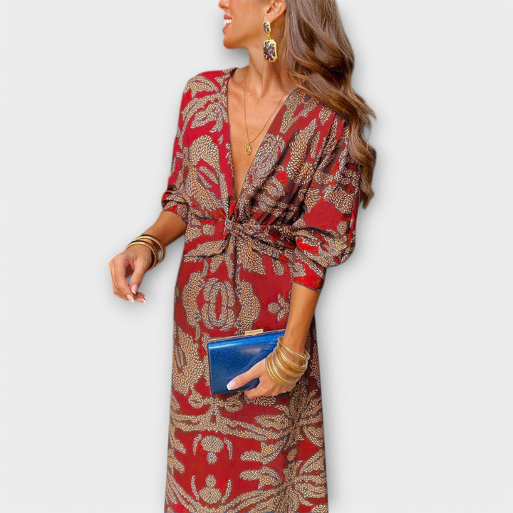 Oriana | Elegante vestito con maniche lunghe