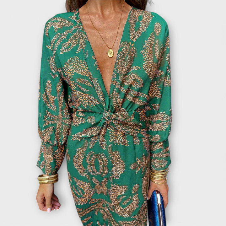 Oriana | Elegante vestito con maniche lunghe
