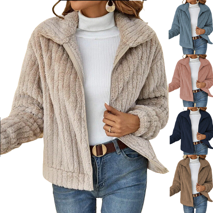 Isabella™ Giacca Comoda in Fleece Invernale