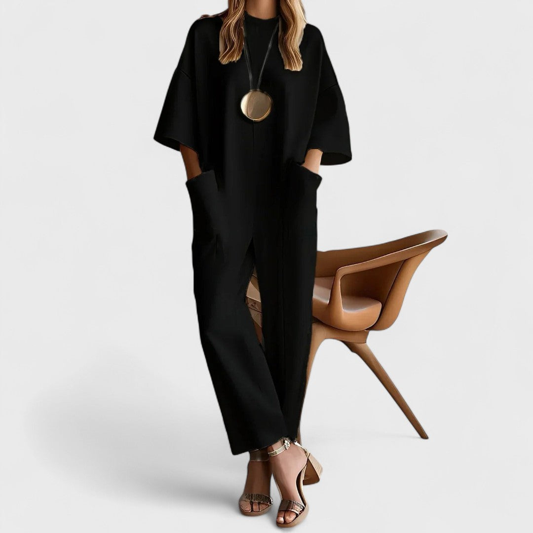 Emmy | Tuta elegante a maniche corte