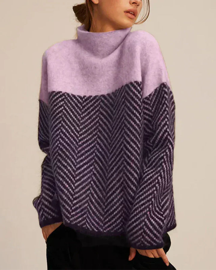 Norah | Maglione a Collo Alto in Cotone