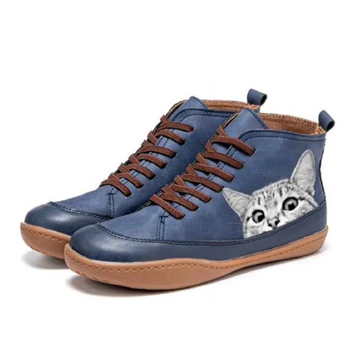 Alice | Stivaletti in Pelle per Amanti dei Gatti
