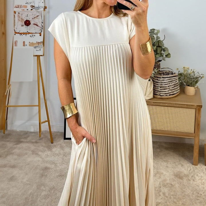 Pia | Abito Midi a Righe
