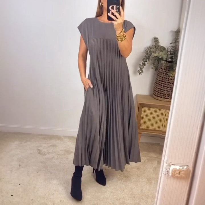 Pia | Abito Midi a Righe