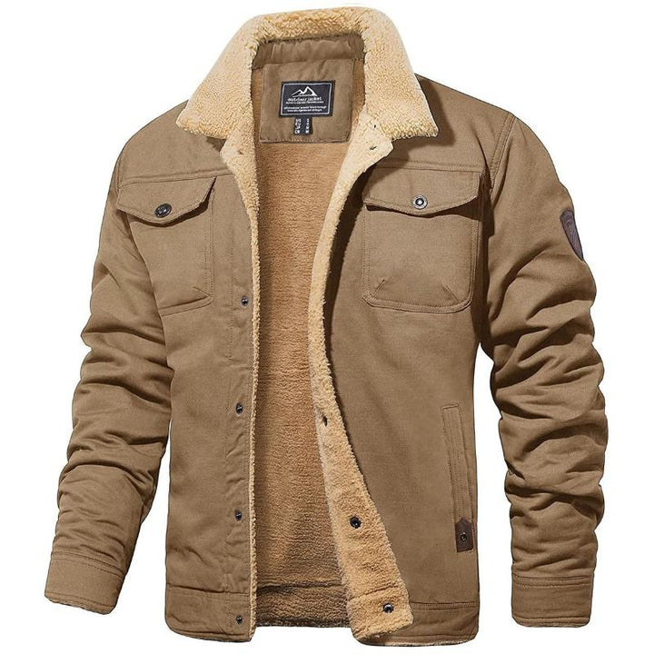 Hudson™ | Giacca Bomber da Uomo Foderata in Sherpa