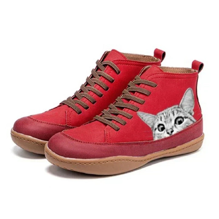 Alice | Stivaletti in Pelle per Amanti dei Gatti