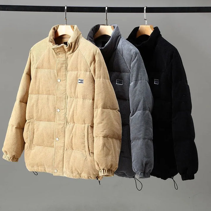 Elliot | Giacca Puffer in Corduroy da Uomo