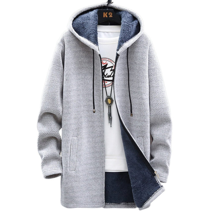 Levi™ | Giacca con Cappuccio Foderata in Pile da Uomo