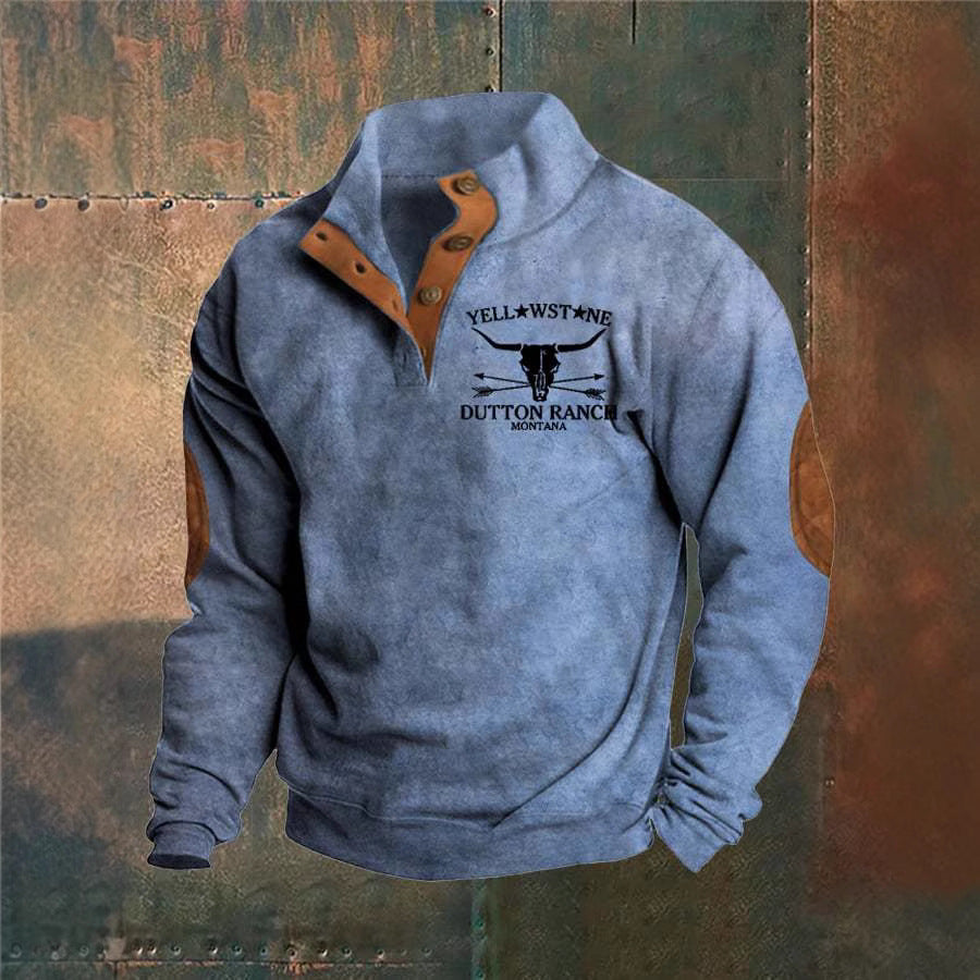 Buffalo | Maglione in pile casual con fodera termica