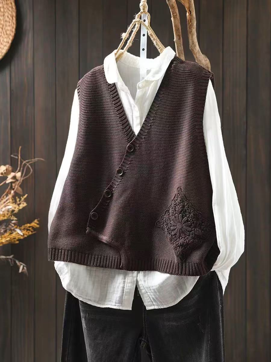 THE ELOWYN | GILET IN MAGLIA