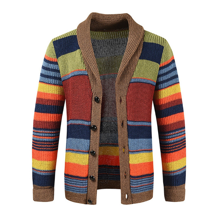 Brayden™ - Maglione Classico a Blocchi di Colore