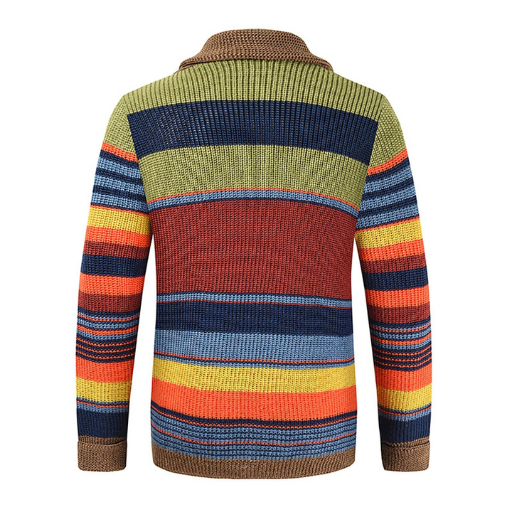Brayden™ - Maglione Classico a Blocchi di Colore