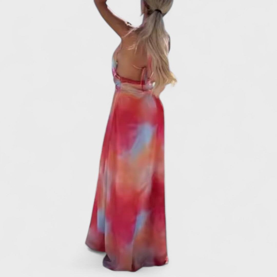Riviera | Abito halter luminoso per l’estate