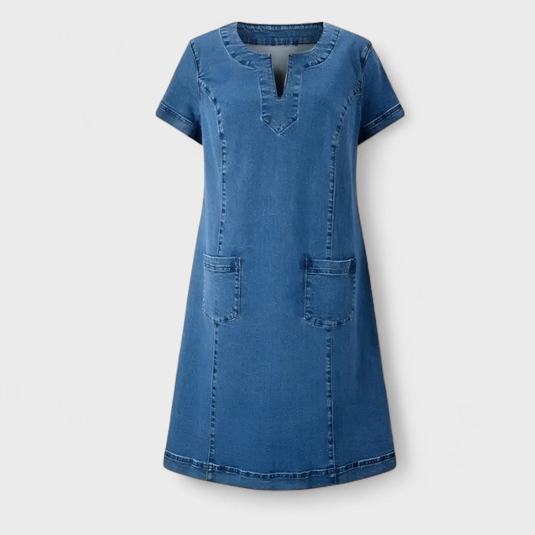 Julia| Abito in denim con tasche
