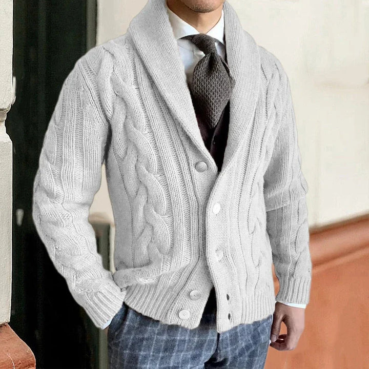 Charles | Il Cardigan Classico a Maglia