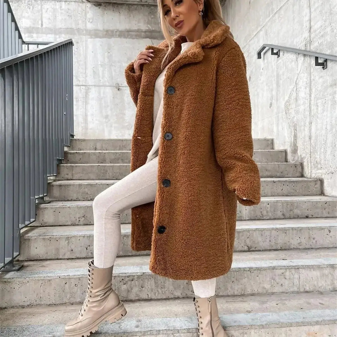 Monica | Cappotto Teddy Elegante