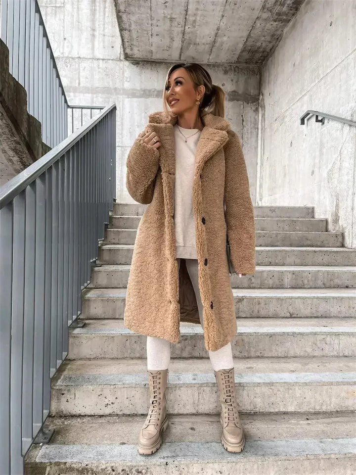 Monica | Cappotto Teddy Elegante