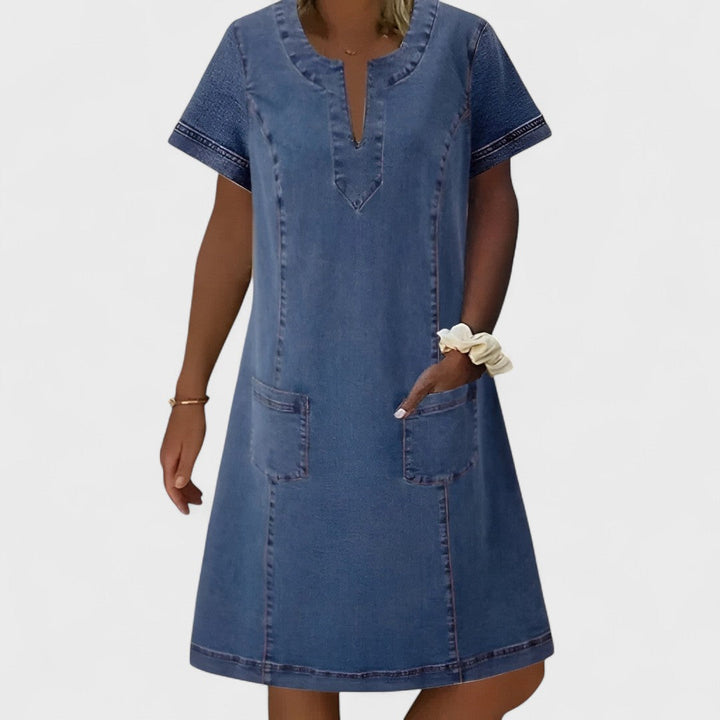 Julia| Abito in denim con tasche