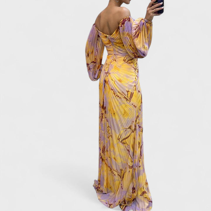 Kristine | Abito elegante con scollo a V