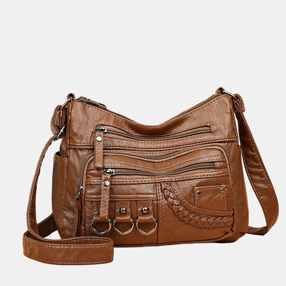 Ida | Borsa a Spalla Trendy con Dettagli