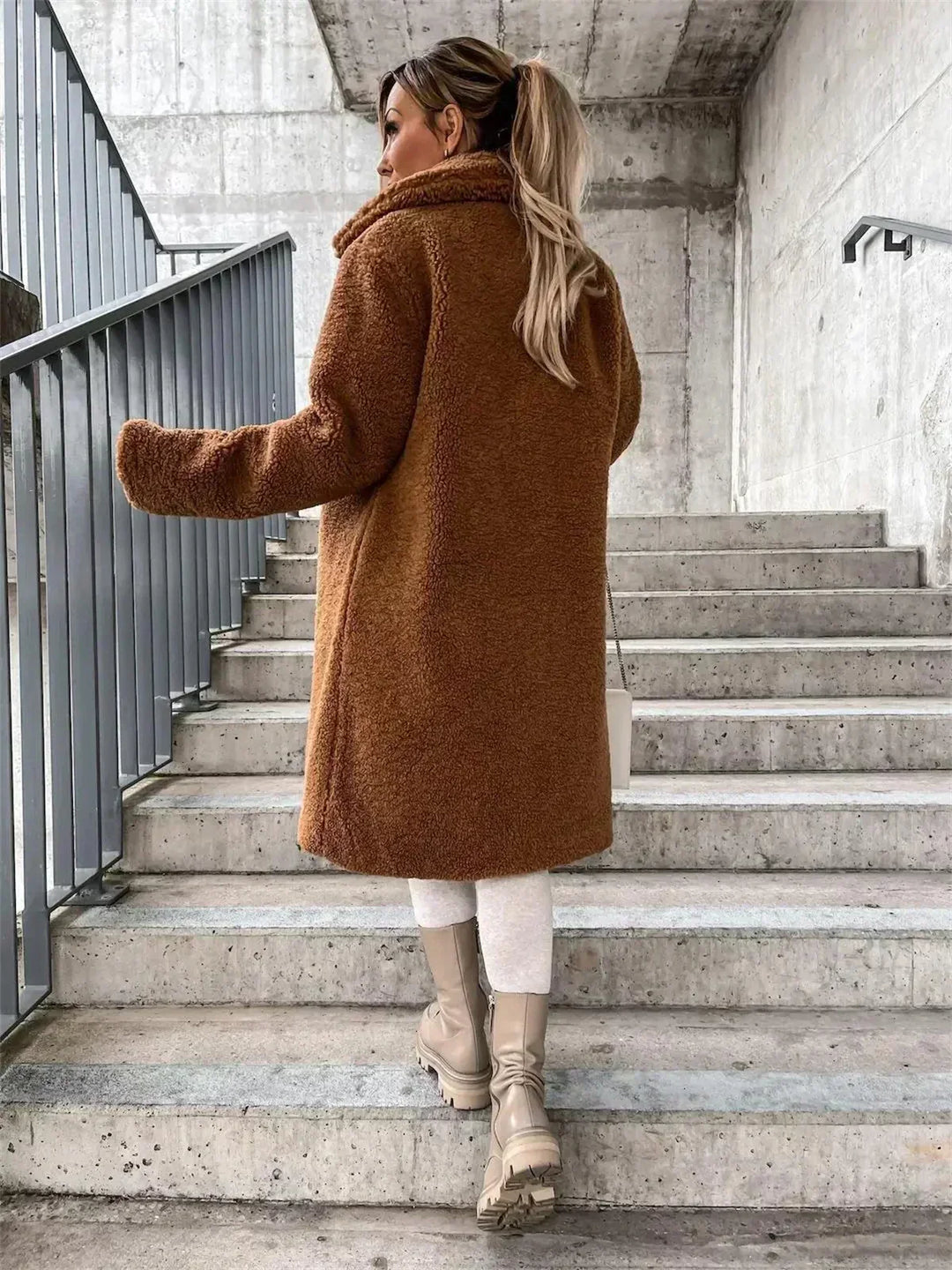Monica | Cappotto Teddy Elegante