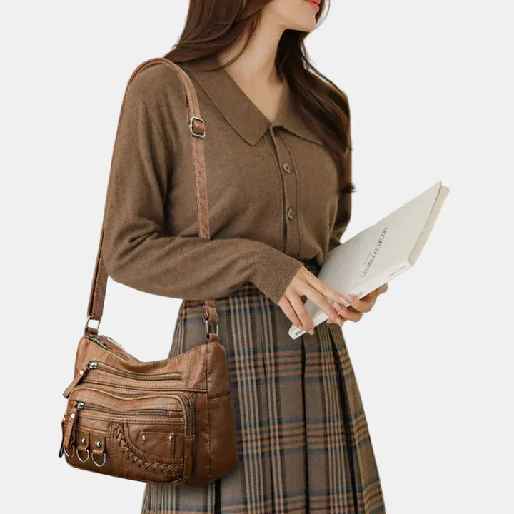 Ida | Borsa a Spalla Trendy con Dettagli