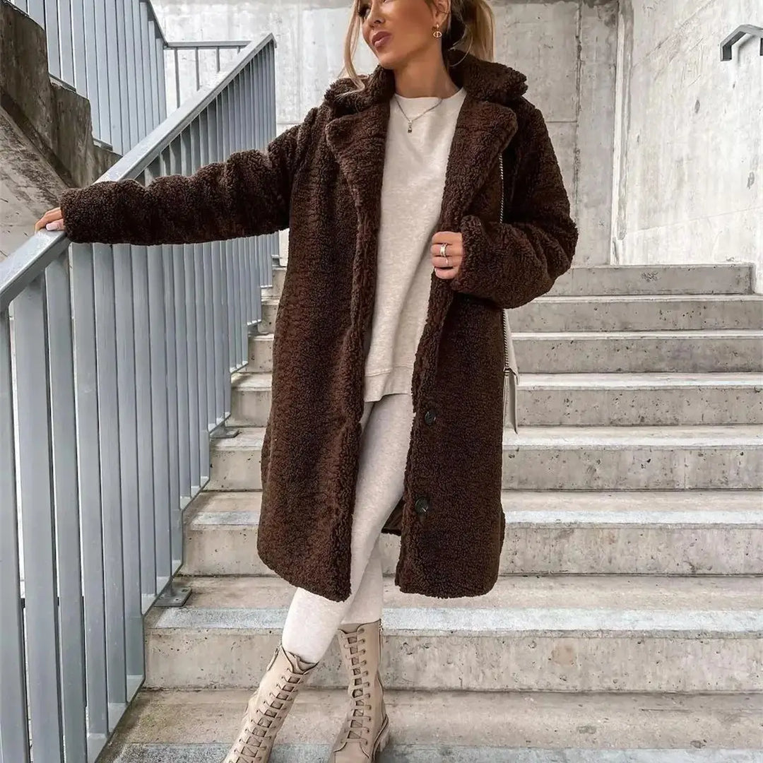 Monica | Cappotto Teddy Elegante