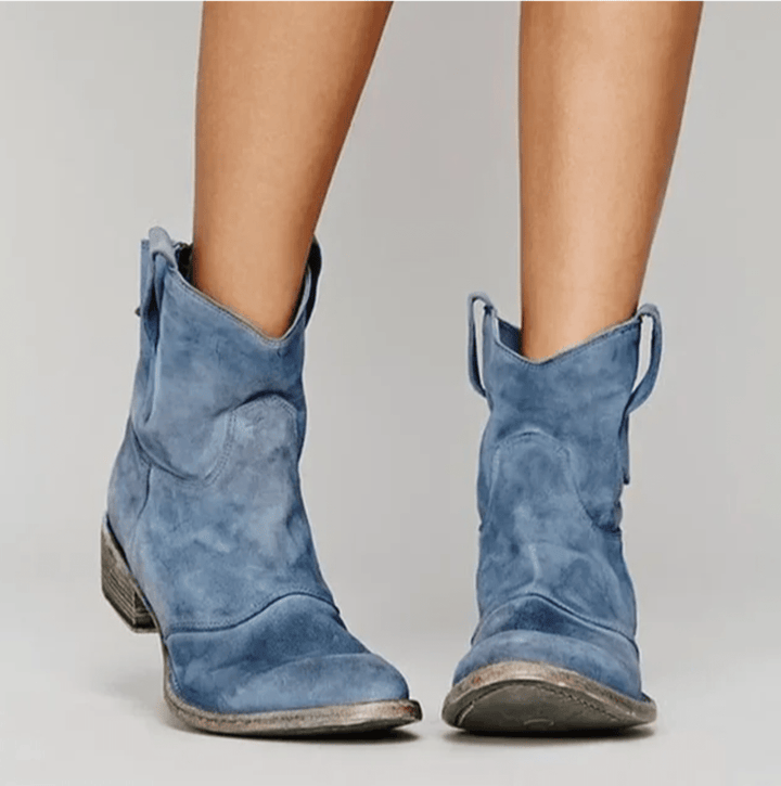 Luna | Stivali da Cowboy in Camoscio