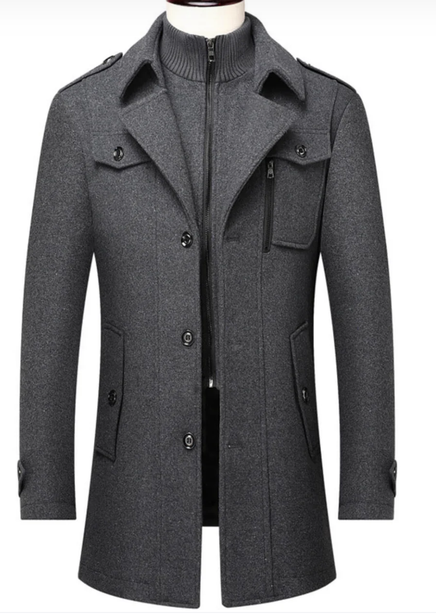 WoolGuard Giacca invernale stile Peaky Blinders